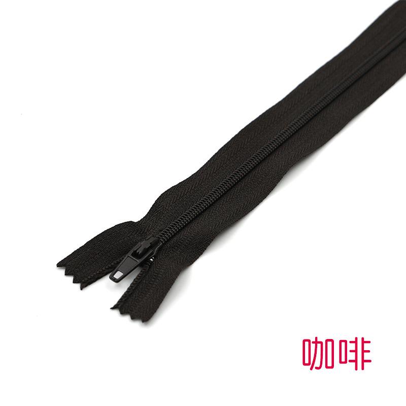 Men'S And Women'S Casual Pants Placket Zipper Clothes Pocket Zipper No. 3 Nylon Closed Tail Zipper