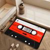 Door Mat V-Vintage Audio Bedside Entrance Bath Floor Tape Decoration Corridor Door Mat Carpet Living Room Cassette Balcony