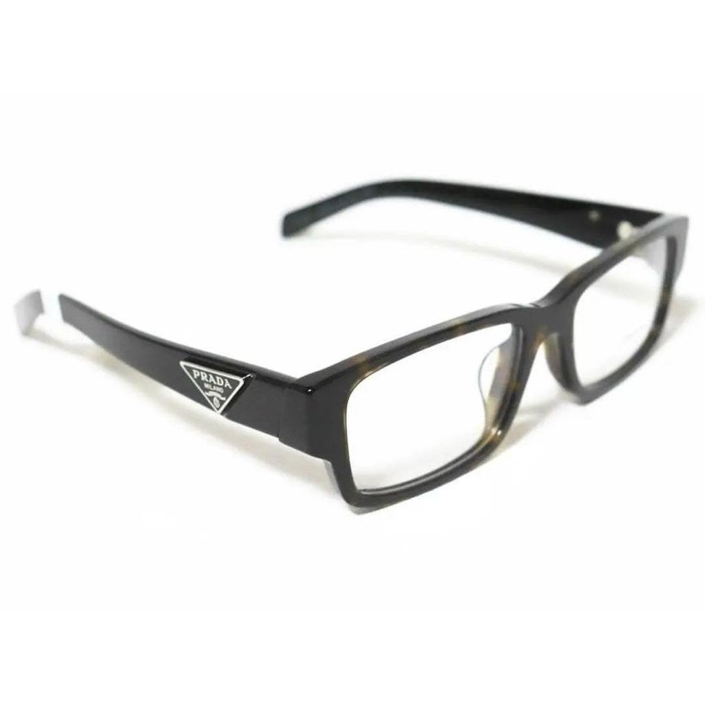 Used "Prada" Brand New with Box Made in Italy Full Rim Tortoiseshell Pattern Glasses Frame Unisex