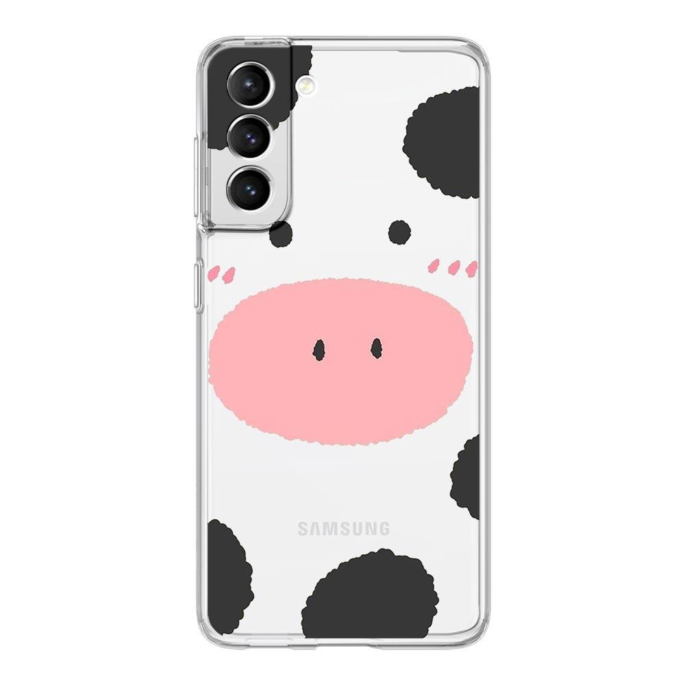 Roztomilý pouzdro na telefon s prasátkem, pandou a avokádem pro Samsung Galaxy S20 Ultra S21 FE 5G S10E S9 S8 S10 Plus Note 20 10 Lite M31 M22 M32 Kryt