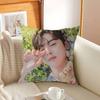 singer C-Cha EunWooS Pillowcase toon Gift Cushion Cover Bedroom Home Sofa Chair Seat Decor pillow case