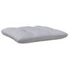 Vidaxl 5-Cz. Garden Lounge Set, Grey Cushions, Pine