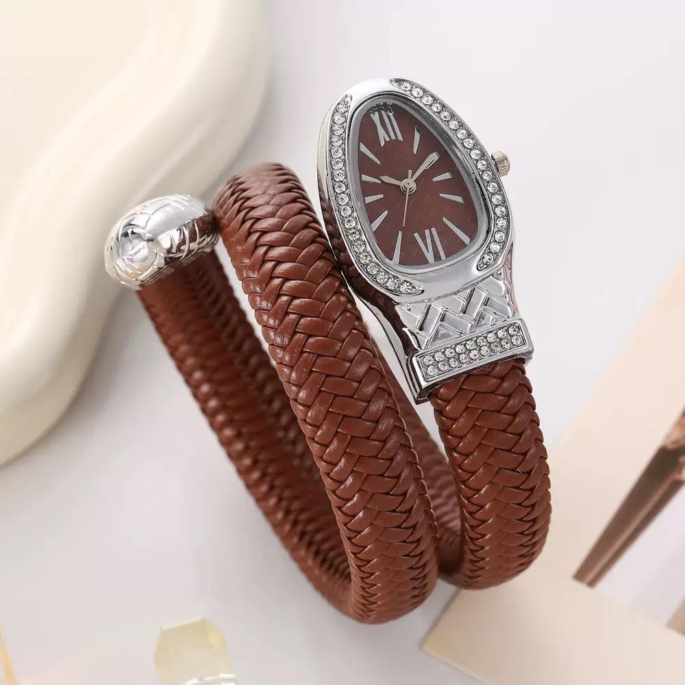 Snake, Ladies Bracelet Watch, Creative Versatile Quartz Watch Personalized Bracelet Watch