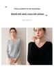 Women's Cashmere V-Neck Solid Color Soft Loose Sweater - Autumn/Winter New Arrivals