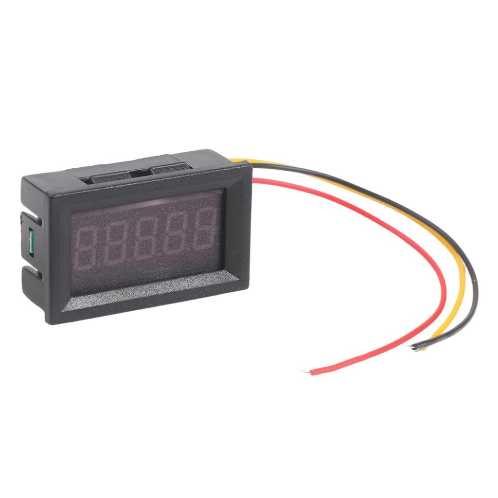 033V DC Digital Voltmeter with 5 Digit LED Display and Three Wire Connection Suitable for Accurate Voltage Testing