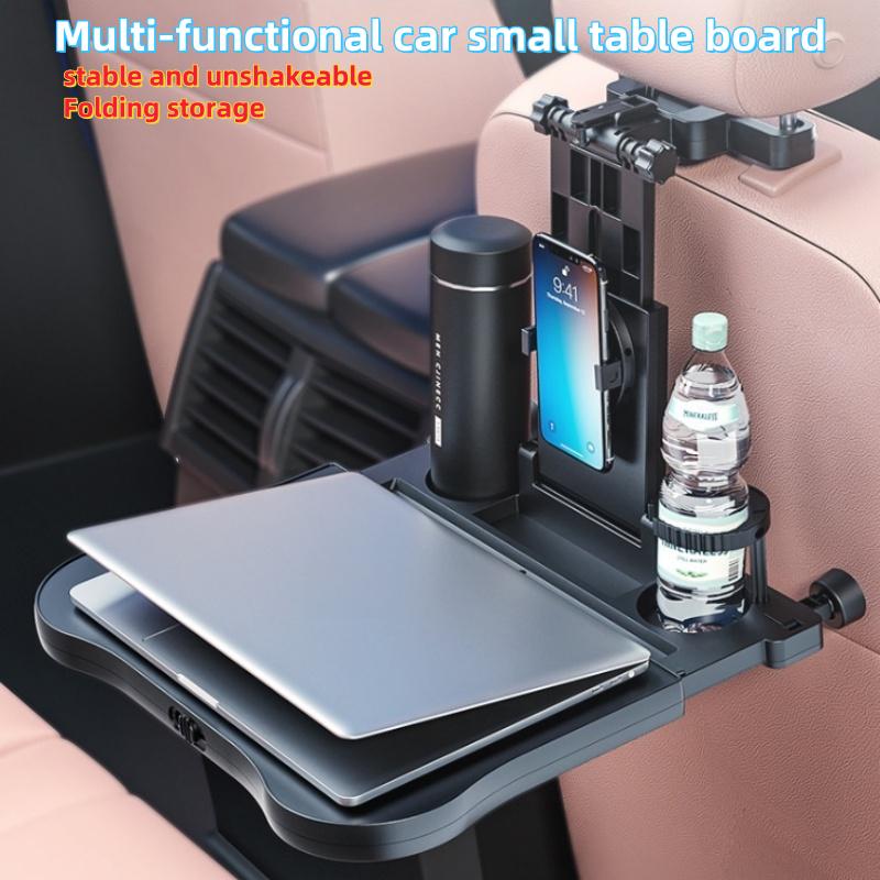 For Foldable storage car small table board multifunctional chair back car cup holder car table board