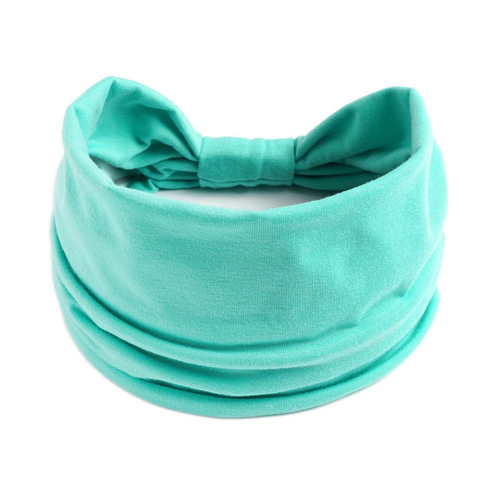 Women Solid Color Elastic Yoga Hair Band, Sweat Absorbing Sports Headband, Fashion Daily Gift Accessories