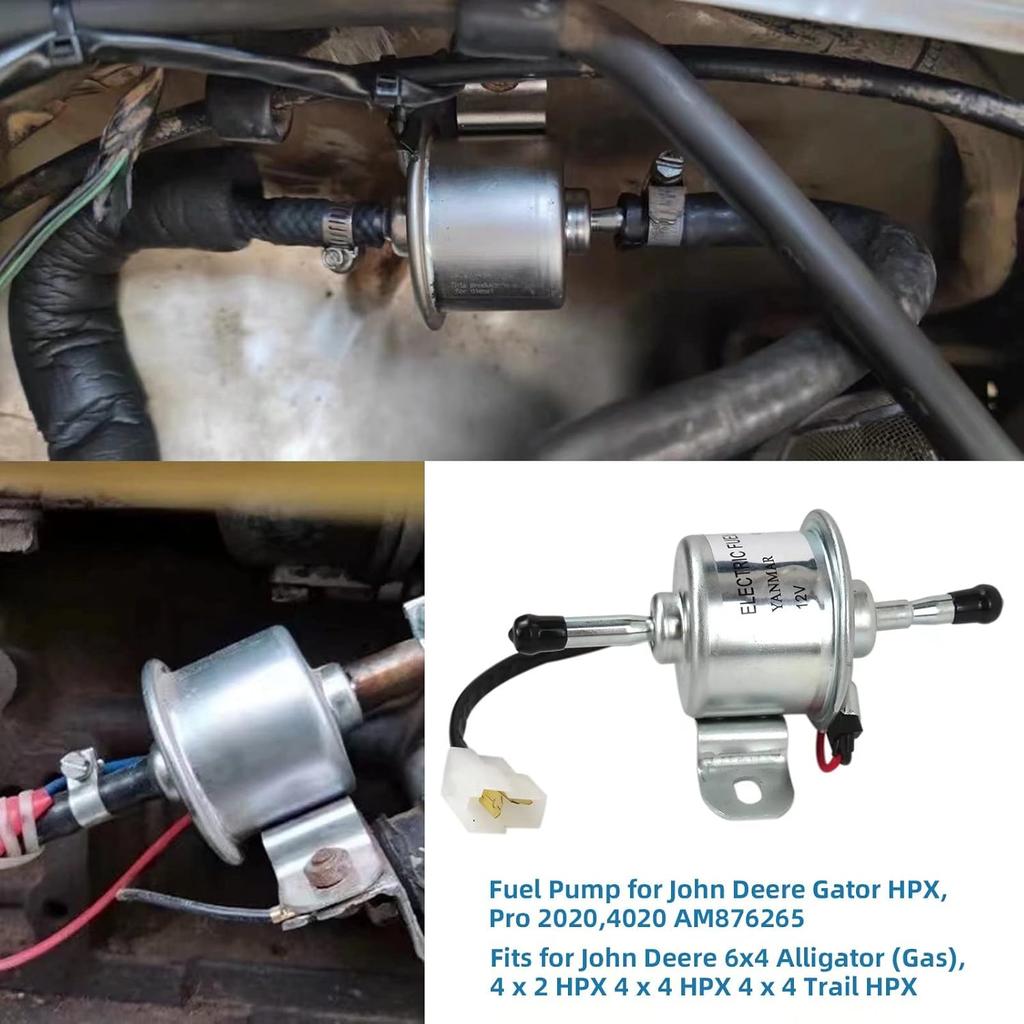 Electric Fuel Pump AM876265 for John Deere 322 6X4 Gator HPX Gator