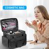 Oversized Waterproof Makeup Pouch Detachable Compartments Durable Cosmetic Storage For Brushes And Skincare