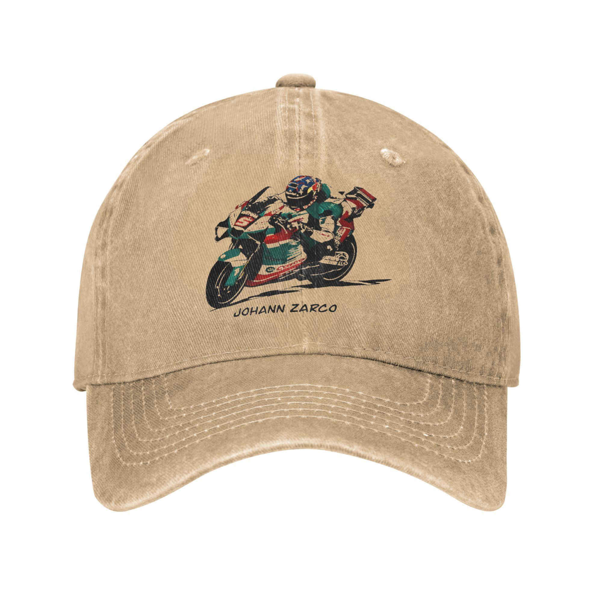 

2026 Summer Johann Zarco 5 Racing Rider Baseball Cap Sun Quality Design Washed Trucker Hat Men Women Streetwear Kpop Baseball Ca One Size