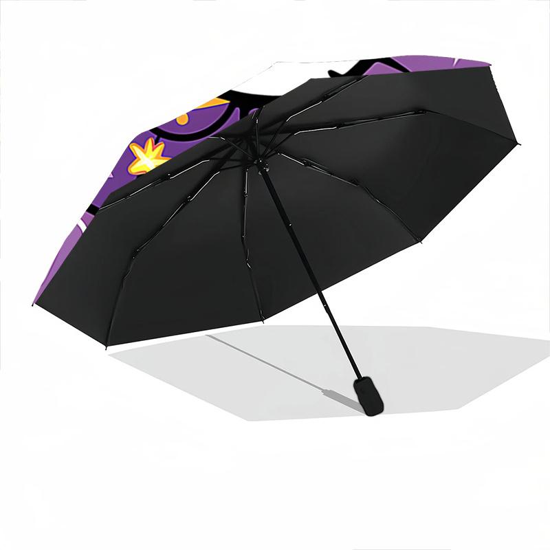 1pc Hello Kitty Magic Wonder Outdoor Umbrella - Automatic Opening/Closing, Foldable Design, 8-Rib Iron Frame, Festival Gift for Fans, Travelers, Daily