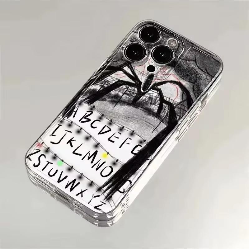 

Letters A-Z Thingss Phone Case For iPhone 17 16e 16 15 14 13 12 11 Mini Air Pro Max XR XSMax 7 8 Plus Strangers Soft Back Cover iPhone 13