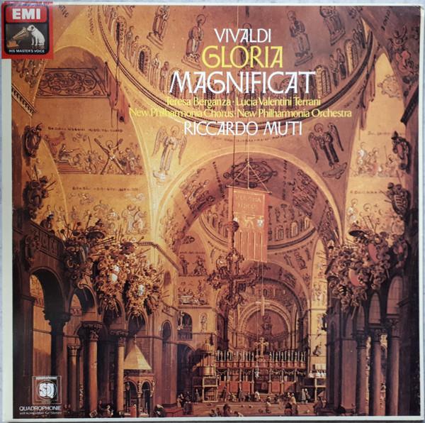 LP Record RICCARDO MUTI NEW PHILHARMONIA ORC Antonio Vivaldi Magnificat Glori 154997 HIS MASTERS V 1977 Germany Classical Used