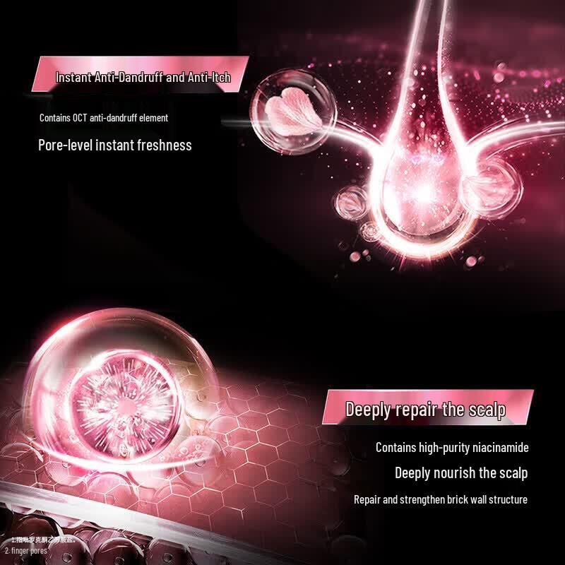 Clear Dandruff & Itch Relief Cherry Blossom Shampoo