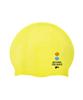 Lenomasuyeongbog Adult Smile Silicone Swim Cap Yellow Ro-Rc2F409-Ye
