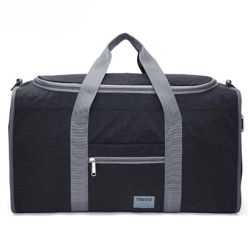 Portable Folding Storage Travel Bag Portable Boarding Bag Large Capacity Travel Short Distance Luggage Can Be Set Rod