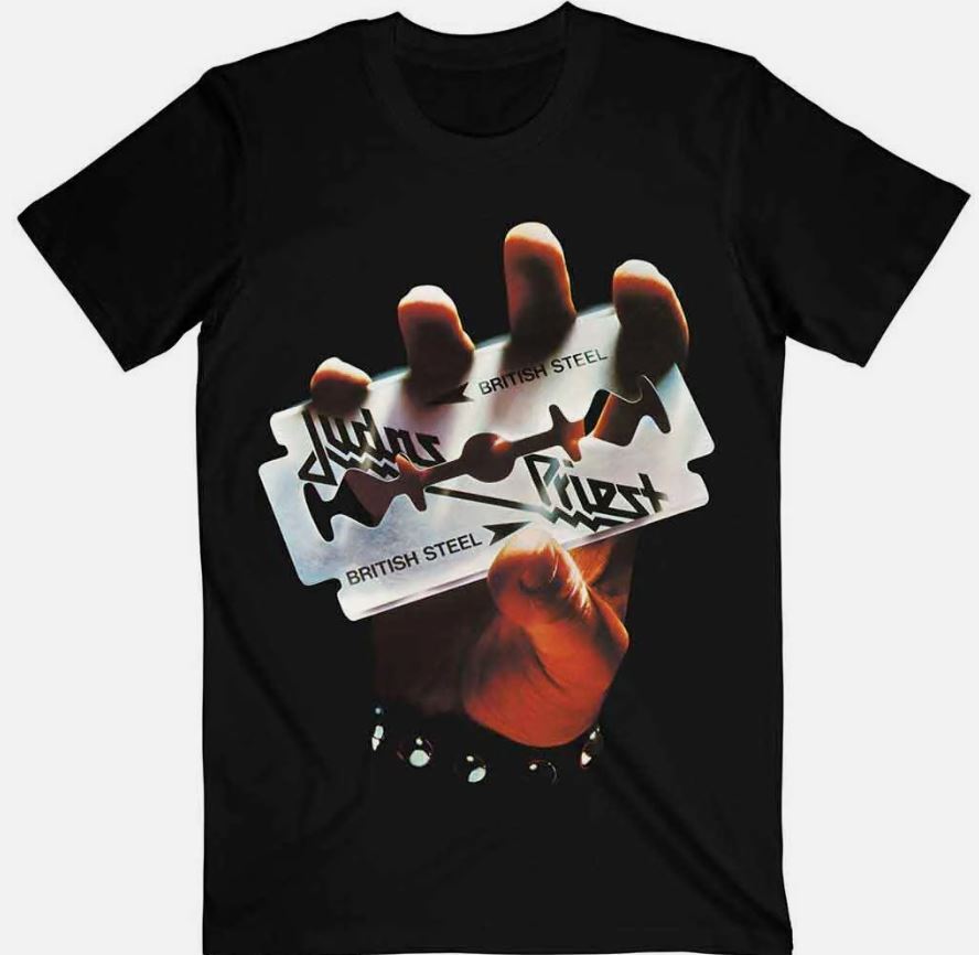 Judas Priest British Steel T-Shirt Black New Unisex T-Shirt XXXL