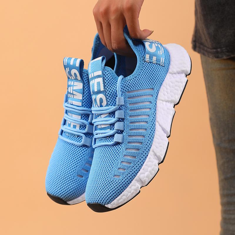Women's Fashionable Sports Shoes Sporty and Casual Comfortable and Breathable Mesh Shoes Are Popular and Durable in Design Shoes