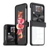 Capa For Samsung Galaxy Z Flip 4 5g Hinge Case Armor Slide Camera Lens Protection Cover For Samsung Galaxy Z Flip4 Fundas