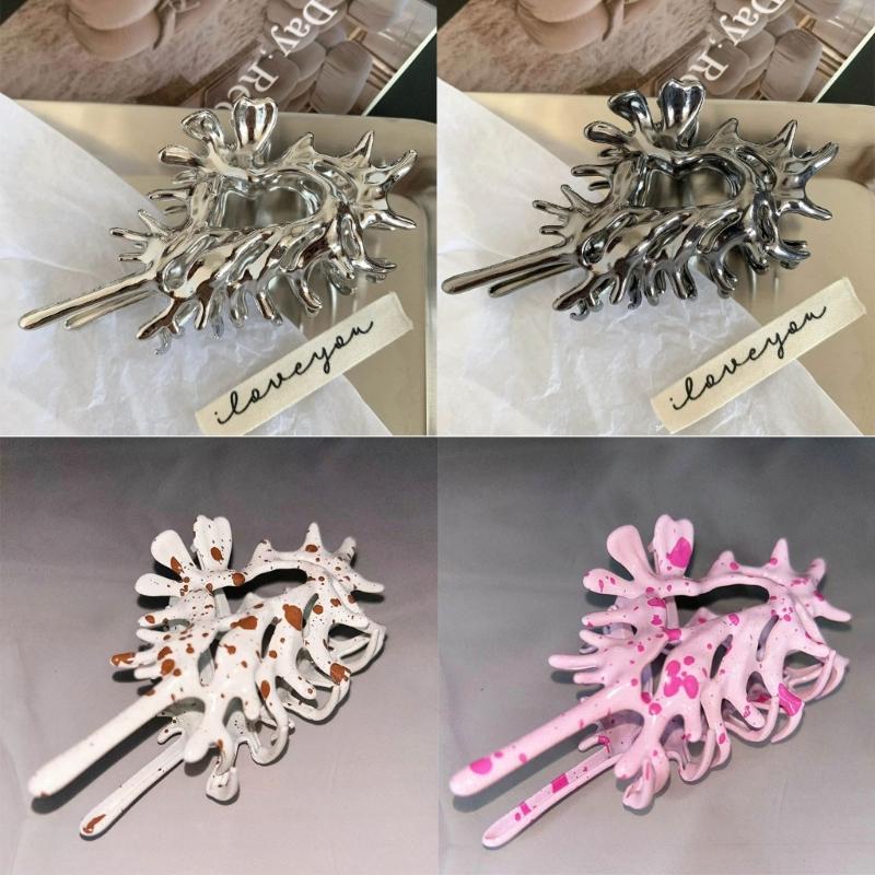 Módní spona do vlasů ve tvaru mušle Protiskluzové sponky do vlasů Velké akrylové čelistní spony do vlasů Pokrývka hlavy Nástroje pro styling Vlasové doplňky