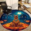 1pc Scooby-Doo Chair Carpet for Office Non-Slip, Soft & Comfortable, Carpet for Office, Gaming, Lightweight Round Floor Mat