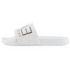 EMPORIO ARMANI EA7 Trendy Flat Silent Slide Slippers Unisex White 7X000108AF15118MZ095