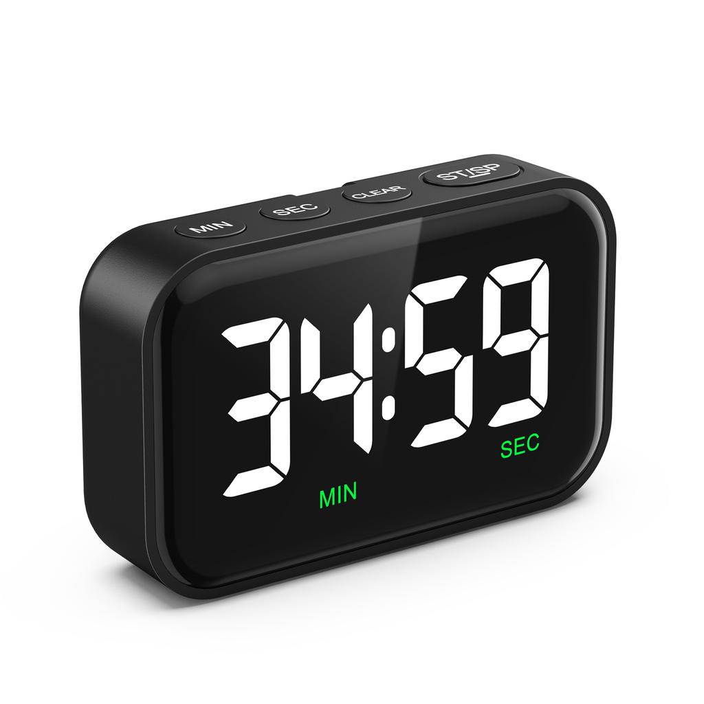 ORIA Magnetic Kitchen Timer for Cooking with Count Up Countdown Digital Timer Battery Powered for Classroom, Teacher, Kids