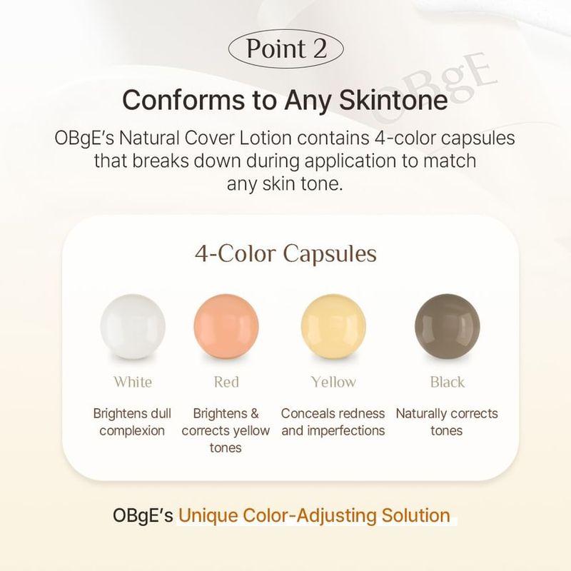 OBge Natürliche Deckcreme