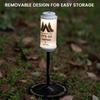 Flange Light Bracket Outdoor Light Support Holder Detachable Multifunctional Lantern Support Rack for Home Office Camping Decor