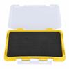 Plastic Fishing Jig Box Yellow Fishing Organizer Box Durable Fishing Tackle Box  Tackle Storage