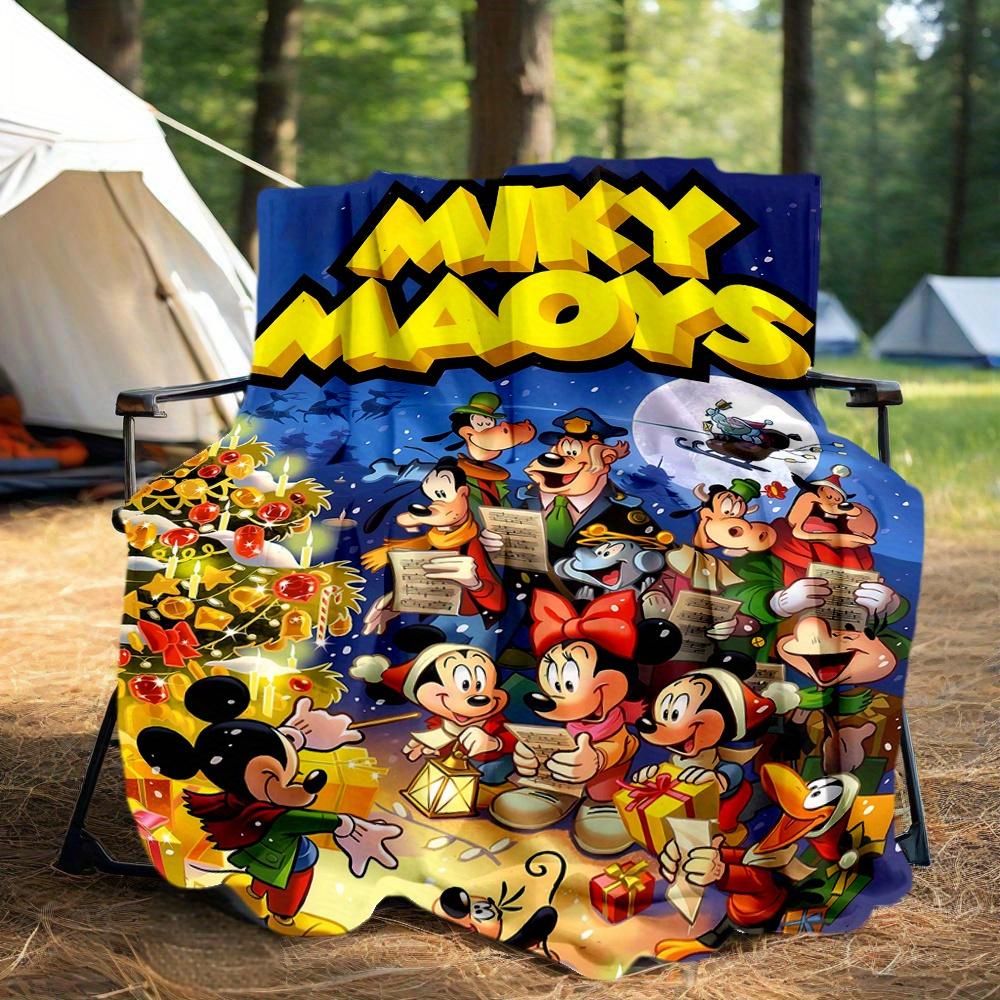 1 ks, Vánoční deka Mickey & přátelé Roztomilá filmová postavička přehozová deka, Obývací pokoj, Cestování, Kempování, Autodeky