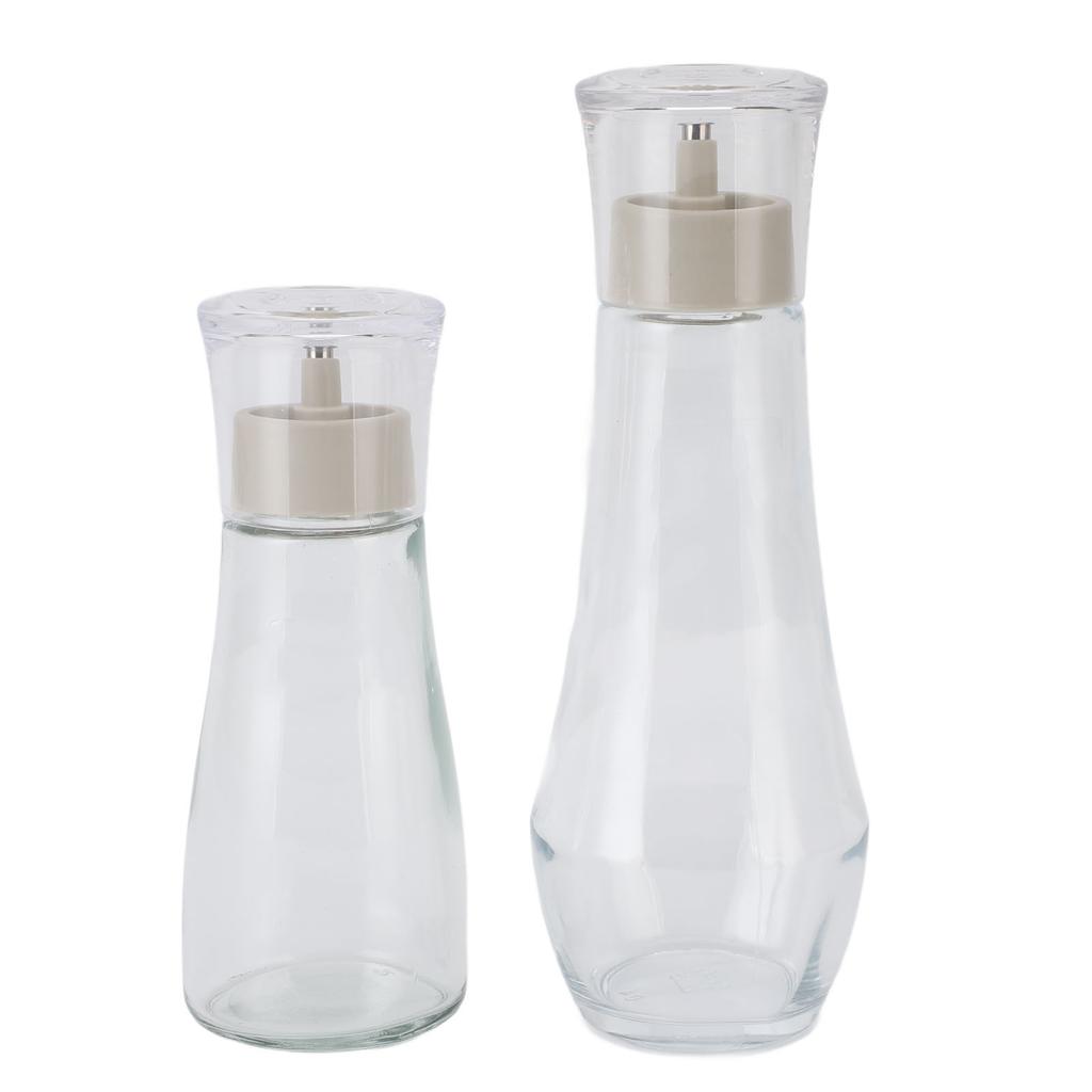 Mundwasser-Spender 150ml und 260ml Glas Nachfüllbar Multifunktionale Mundwasser-Behälter für