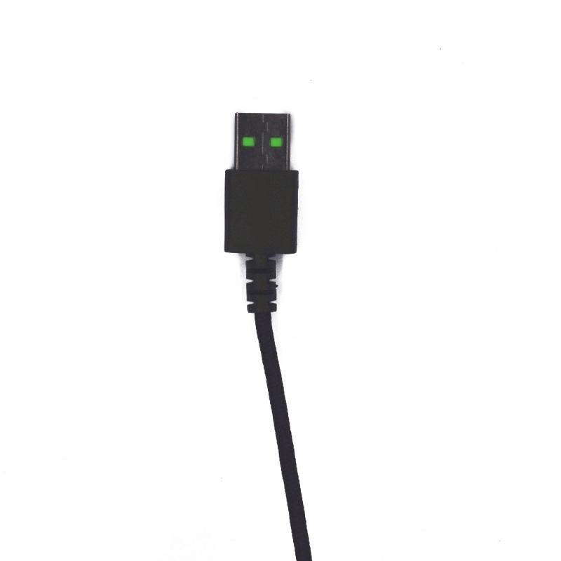 Gaming-Computermaus USB-Kabel Ersatzteile Langlebiges Nylon-Geflochtenes Mauskabel