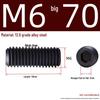 Grade 12.9 Hex Socket Headless Set Screw (M3-M16)