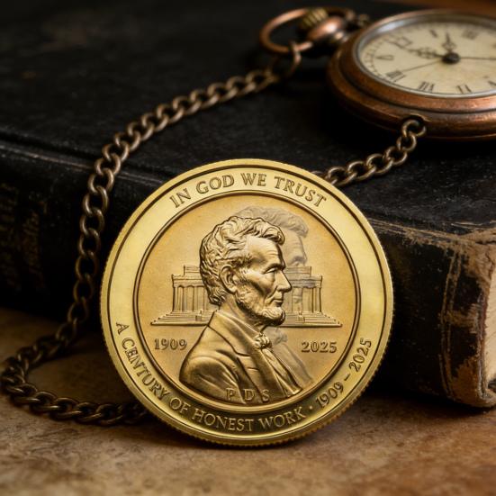 1/2/3Pcs Final Cent Tribute Coin End of An Era Penny 1793-2025 The Last Cent Collectible Coin Souvenir Token History Enthusiasts Keepsake Gift