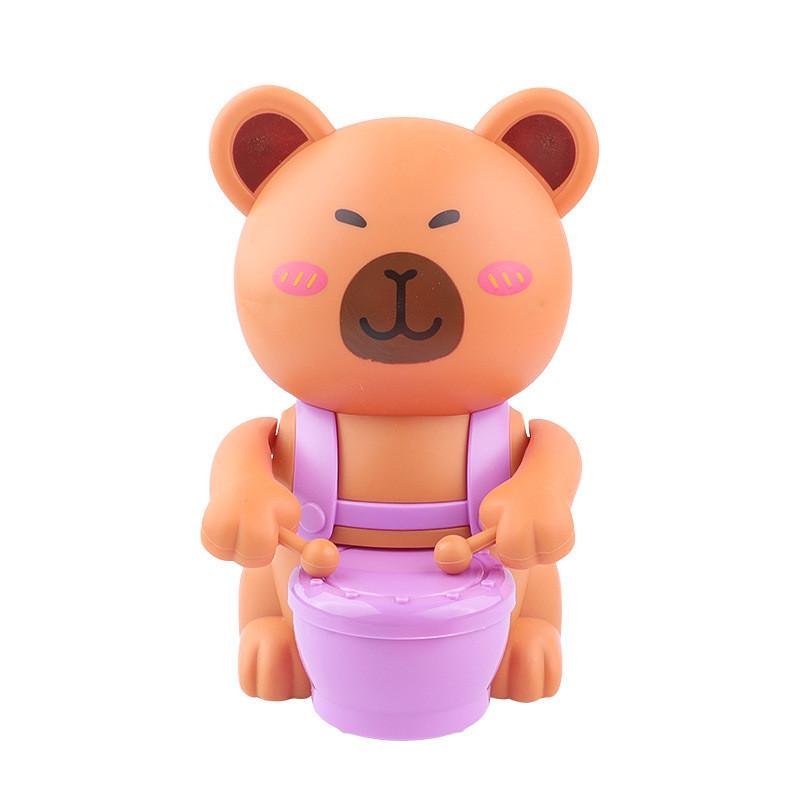

Capybara Drumming Clockwork Toy With Plastic Parts For Development Cognitive