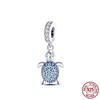 Fit Charms Fororiginal Bracelets Animal Series Flower Rabbit Holding Heart 100%Copper Jewelry Making For Women Gift