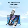 USB5.0 USB C to USB C Cable 80Gbps 16K@60Hz 240W Fast Charging USB C Data Cord Video Cable for Smartphone Laptops