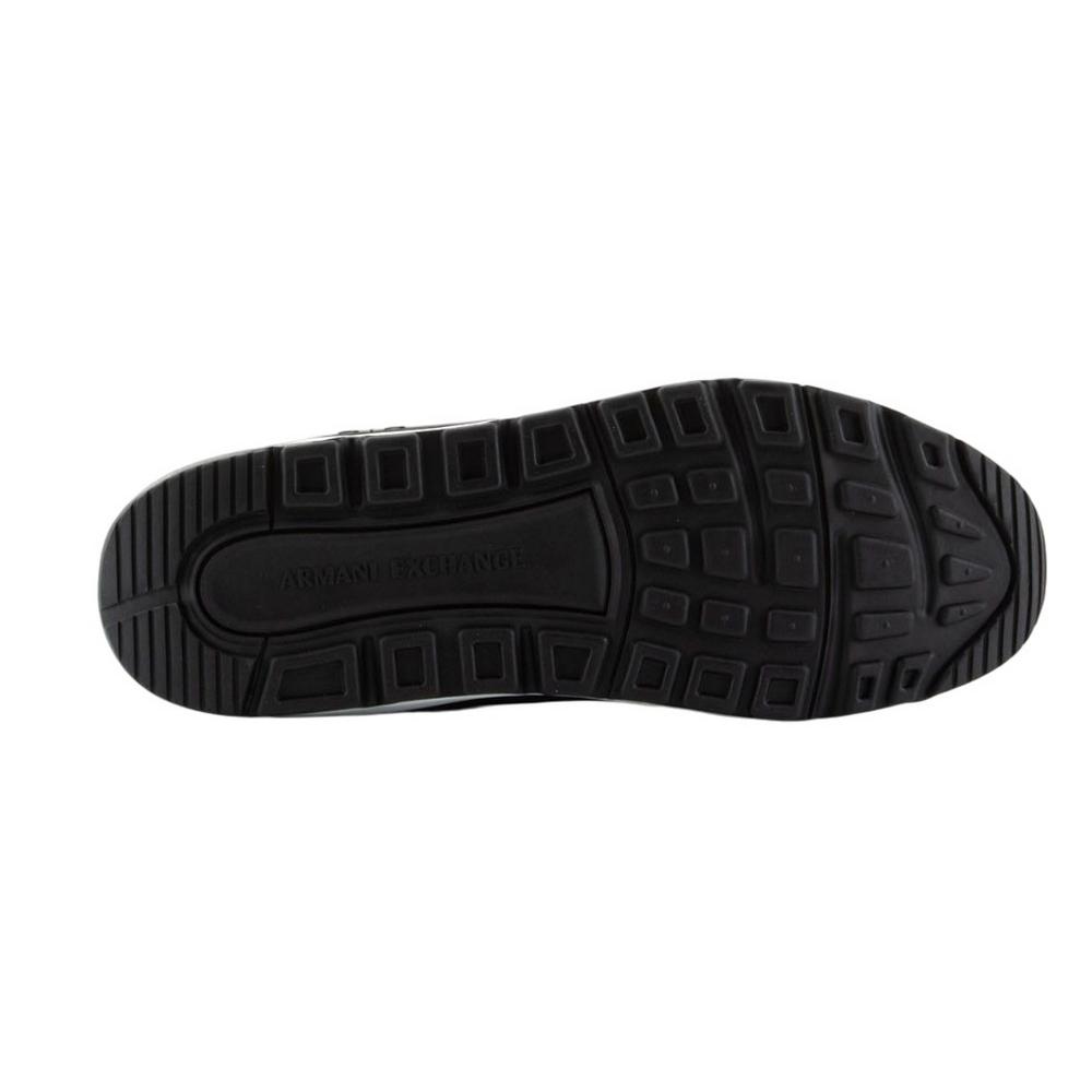 Armani Exchange Mens Suede Trainers