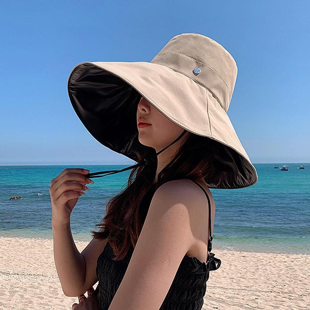 UV-blocking Blackout Bucket Hat (brown) UV-blocking Hat