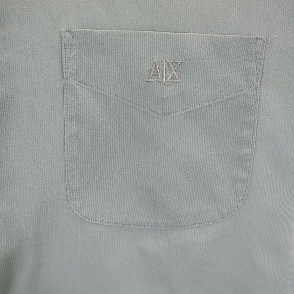 ARMANI EXCHANGE 90s Old Long sleeve shirt S Gray Men's Used