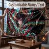 Personalized Name Designs Theme Throw Blanket Custom Name Text Personalized Blanket Soft Cozy Blanket for Home Sofa Bed