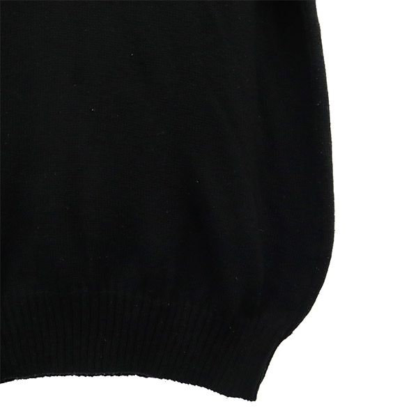Citadel Made In the UK Long Sleeve V Neck Sweater XLARGE Black Knit Men's Used