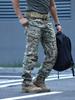 Men's Slim Fit Tactical Cargo Pants - Water-Repellent, Military-Style, for Spring/Autumn Outdoor Work and Training.
