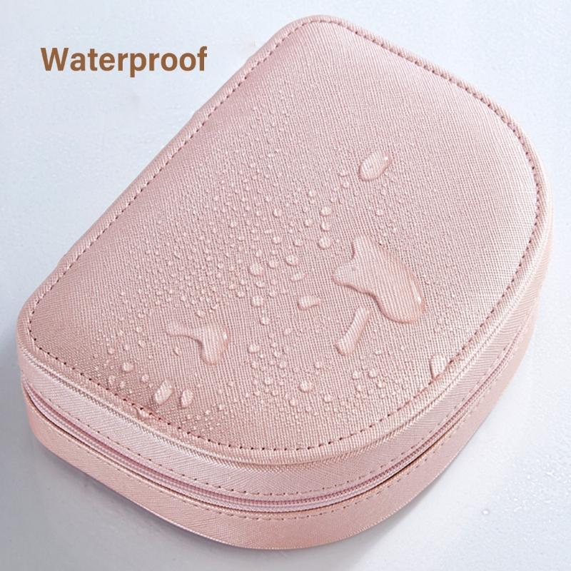 Elegant Jewelry Organization Case Professional Jewelry Storage Holder Box Practical Leather Case for Safekeeping