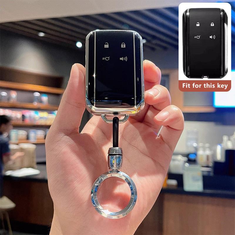 TPU Autoschlüsselhülle für Mazda Ez6 Ez-6 Ez-60 Ez60 Fernbedienungsabdeckung Tasche Schale Schlüsselanhänger Gehäuse Ringhalter Fob Zubehör