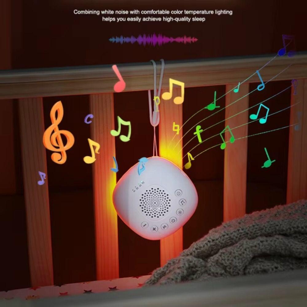 Timed Shutdown Baby Sleep Machine Volume Adjustable Soothing Sounds Machine  Relaxation