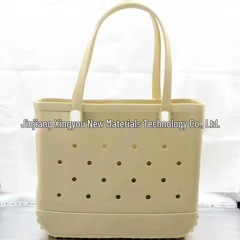 EVA Candy Color Large Capacity Beach Tote Bag