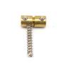 Set of 2 Long and 2 Short Electric Bass Guitar Bridge Saddle Mounting Screw Fixed String Saddle Guitar Accessories