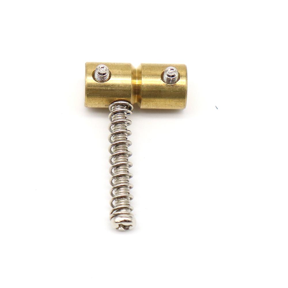 Set of 2 Long and 2 Short Electric Bass Guitar Bridge Saddle Mounting Screw Fixed String Saddle Guitar Accessories